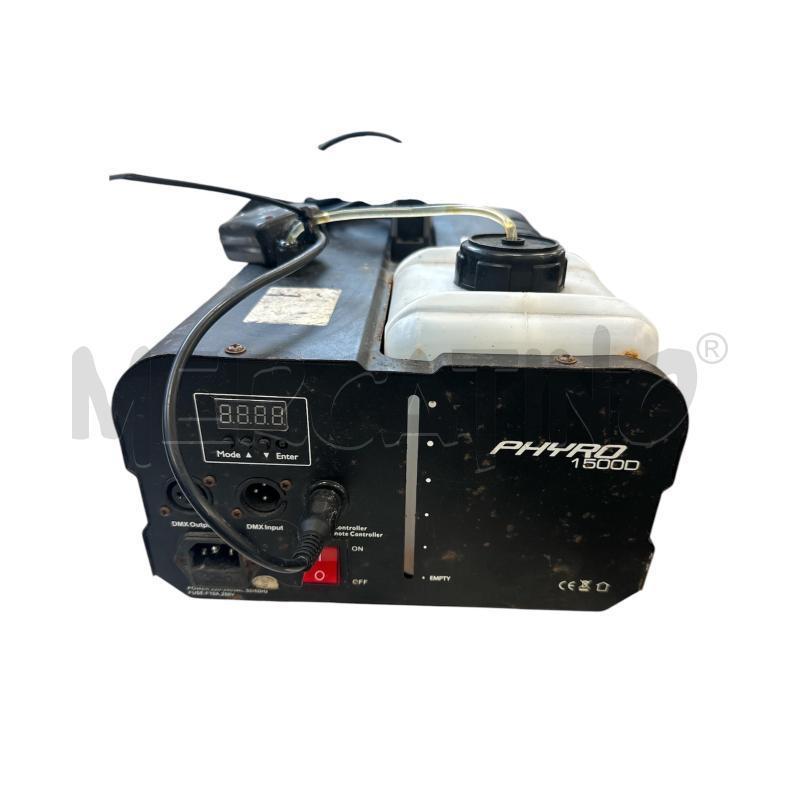 MACCHINA FUMO PHYRO1500D TELECOMANDI DA RIVEDERE | Mercatino dell'Usato Cava de tirreni 2