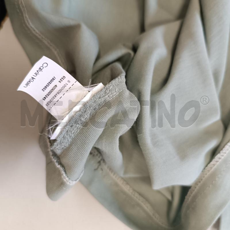 MAGLIA UOMO CALVIN KLEIN JEANS VERDE MEZZA MANICA | Mercatino dell'Usato Cava de tirreni 2