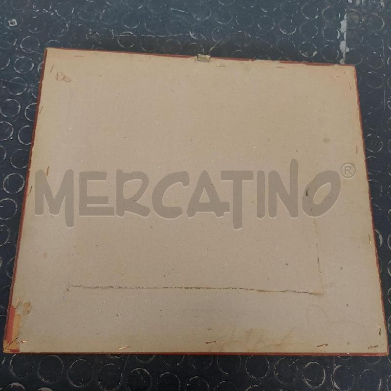MATTONELLA PICCOLA S. CAIAZZA 36.5X33 CORNICE DORATA | Mercatino dell'Usato Cava de tirreni 4