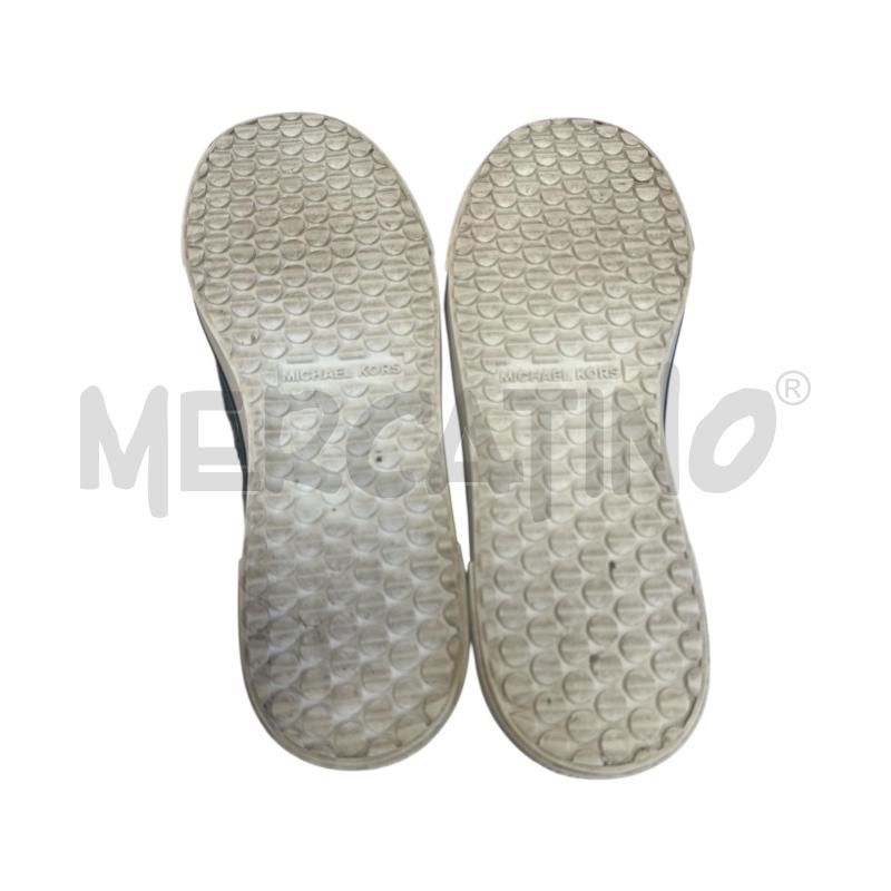 MOCASSINI PELLE UOMO MICHAEL KORS BLU SCRITTE | Mercatino dell'Usato Cava de tirreni 4