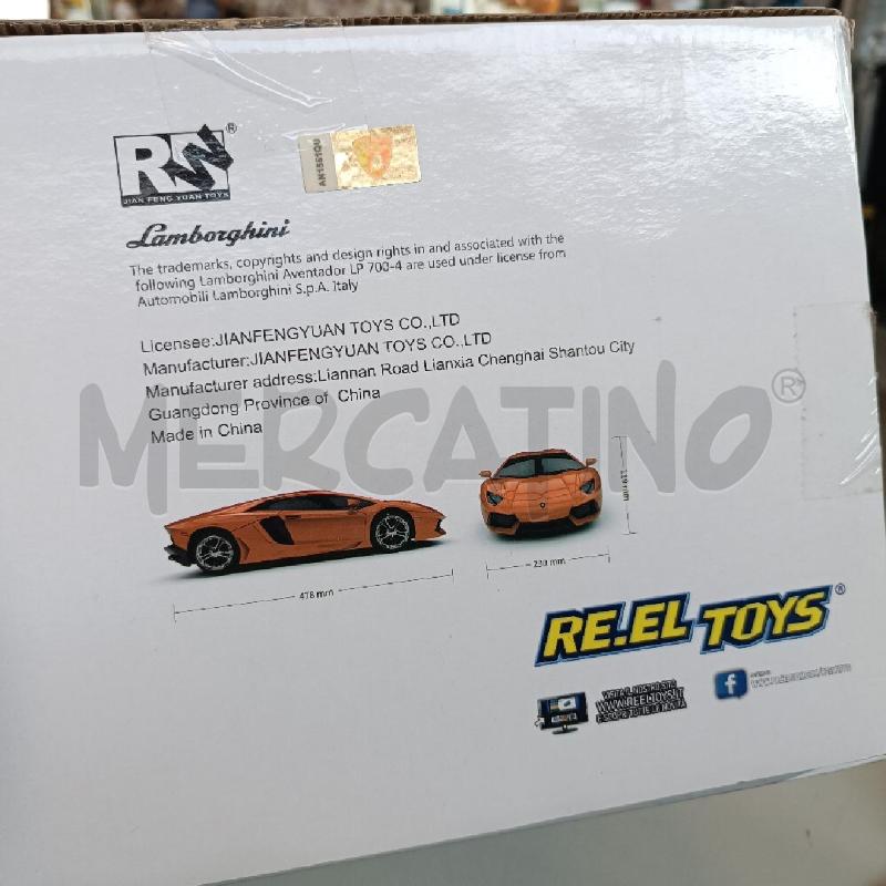 MODELLINO AUTO LAMBORGHINI ARANCIONE AVATAR 1:10  | Mercatino dell'Usato Cava de tirreni 5