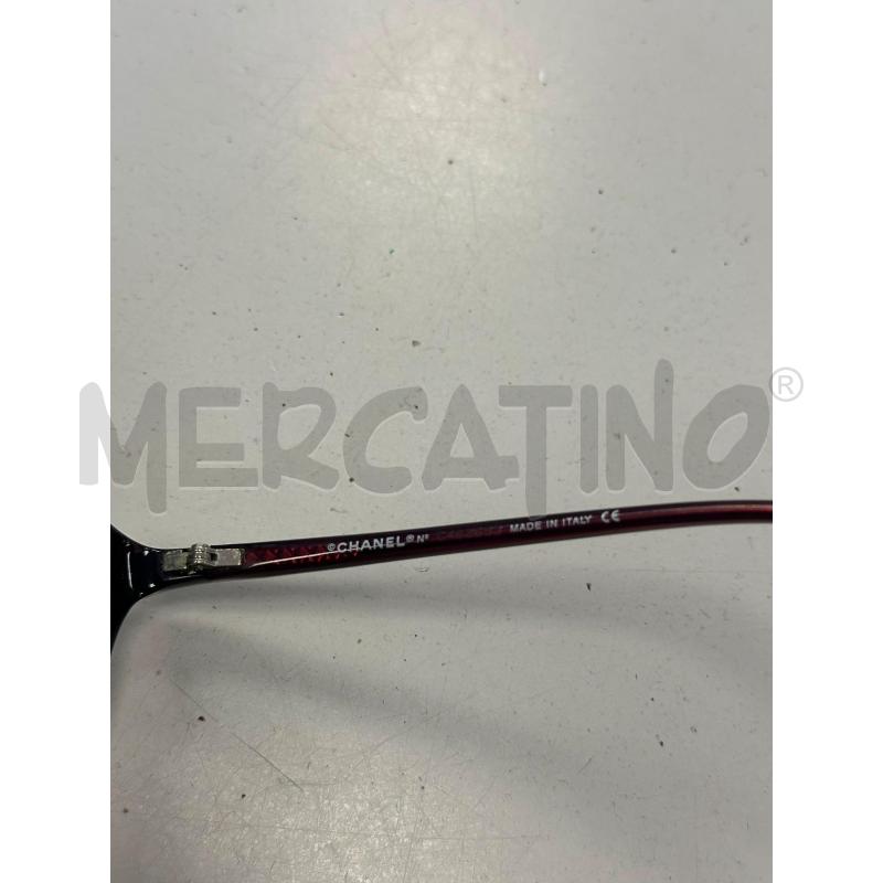 OCCHIALI DONNA CHANEL 3010 C 530 VERDI ROSSI SFUMATI | Mercatino dell'Usato Cava de tirreni 4