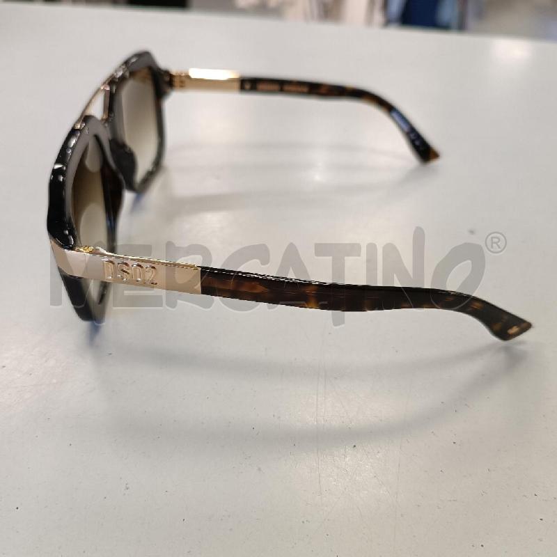 OCCHIALI UOMO DSQUARED DS0029/S NERI DORATI | Mercatino dell'Usato Cava de tirreni 2