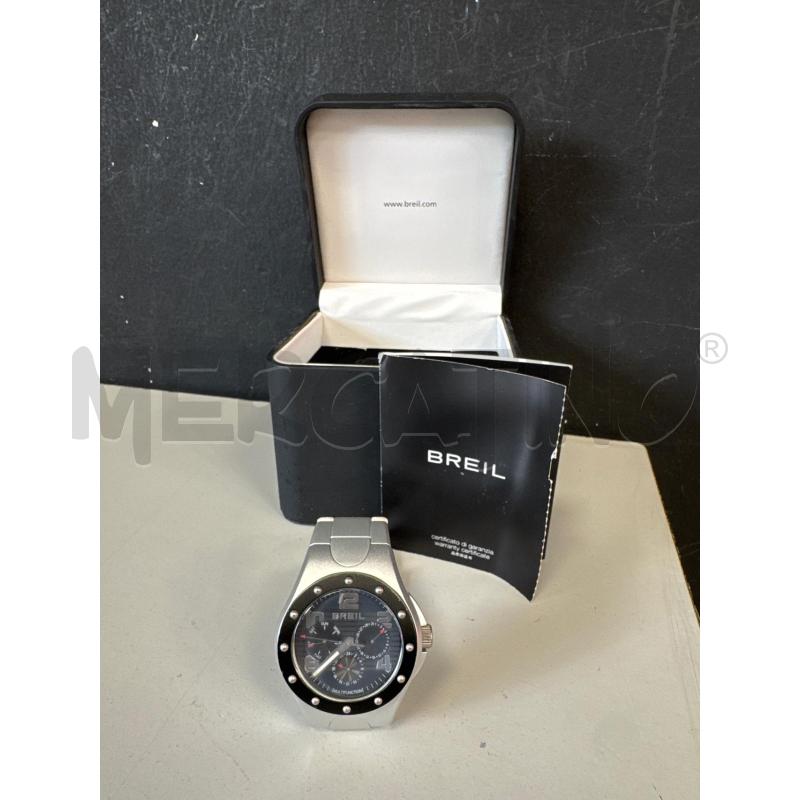 OROLOGIO DA POLSO BREIL SILVER QUADRANTE BLU | Mercatino dell'Usato Cava de tirreni 1