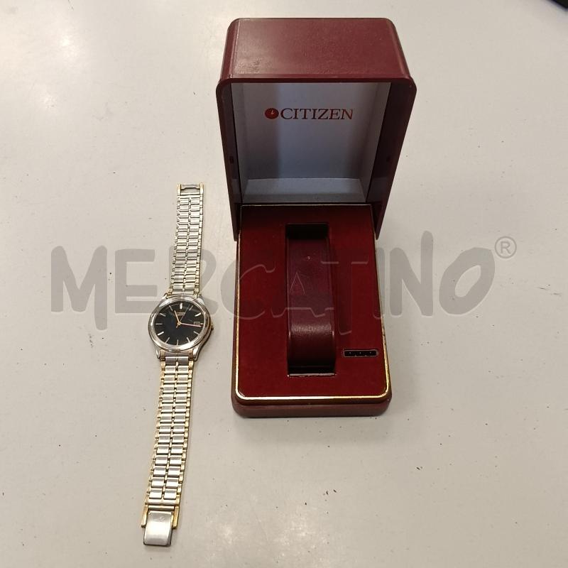 OROLOGIO DA POLSO CITIZEN 3043975 SFONDO NERO CON CUSTODIA | Mercatino dell'Usato Cava de tirreni 1