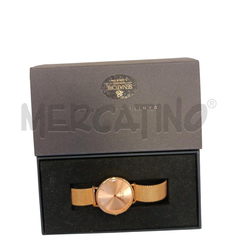 OROLOGIO DA POLSO DANIEL WELLINGTON DORATO NUOVO | Mercatino dell'Usato Cava de tirreni 1