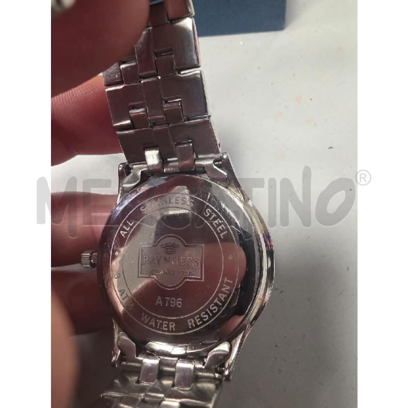 OROLOGIO DA POLSO PRYNGEPS ACCIAIO | Mercatino dell'Usato Cava de tirreni 3