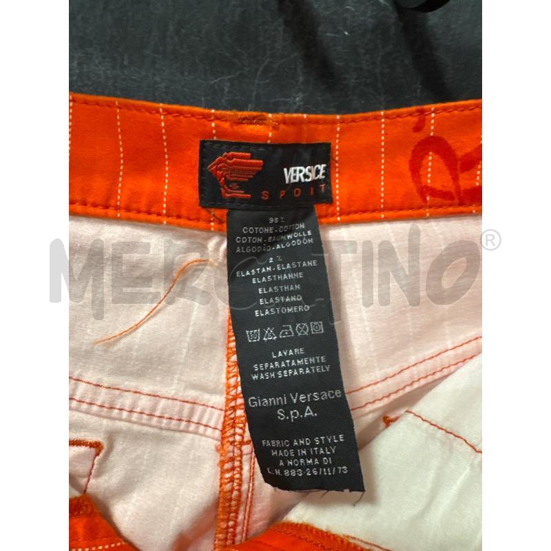 PANTALONE DONNA VERSACE SPORT NUOVO ARANCIO  | Mercatino dell'Usato Cava de tirreni 4