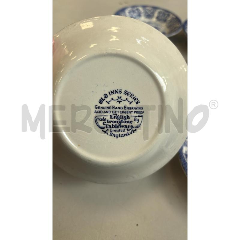 PIATTINI PZ. 6 OLD INNS SERIES ENGLISH IRONSTONE  | Mercatino dell'Usato Cava de tirreni 2