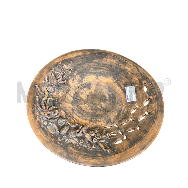 PIATTO TERRACOTTA 50 CM CON SCENA MARINA | Mercatino dell'Usato Cava de tirreni 1