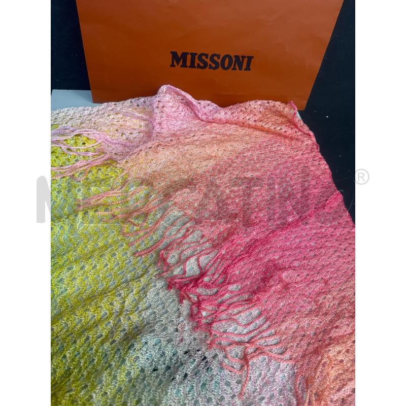 PONCHO DONNA MISSONI TRAFORATO COLORATO NUOVO | Mercatino dell'Usato Cava de tirreni 2
