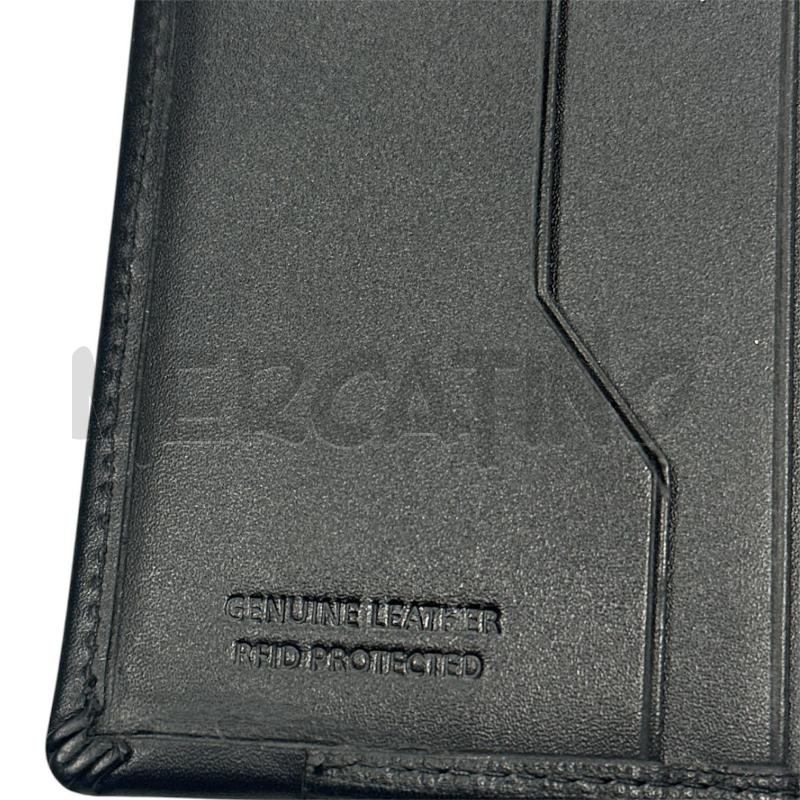 PORTA FOGLIO MOMODESIGN NERO PELLE | Mercatino dell'Usato Cava de tirreni 2