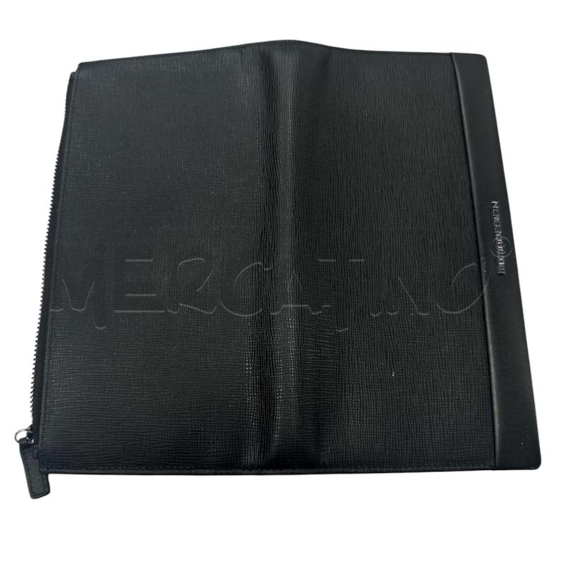 PORTA FOGLIO MOMODESIGN NERO PELLE | Mercatino dell'Usato Cava de tirreni 4