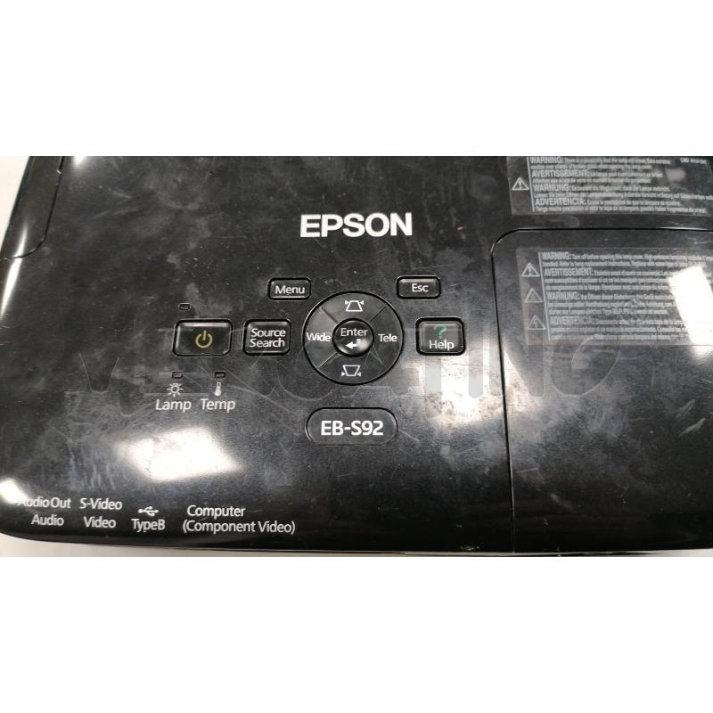 PROIETTORE EPSON EB-S92 | Mercatino dell'Usato Cava de tirreni 2