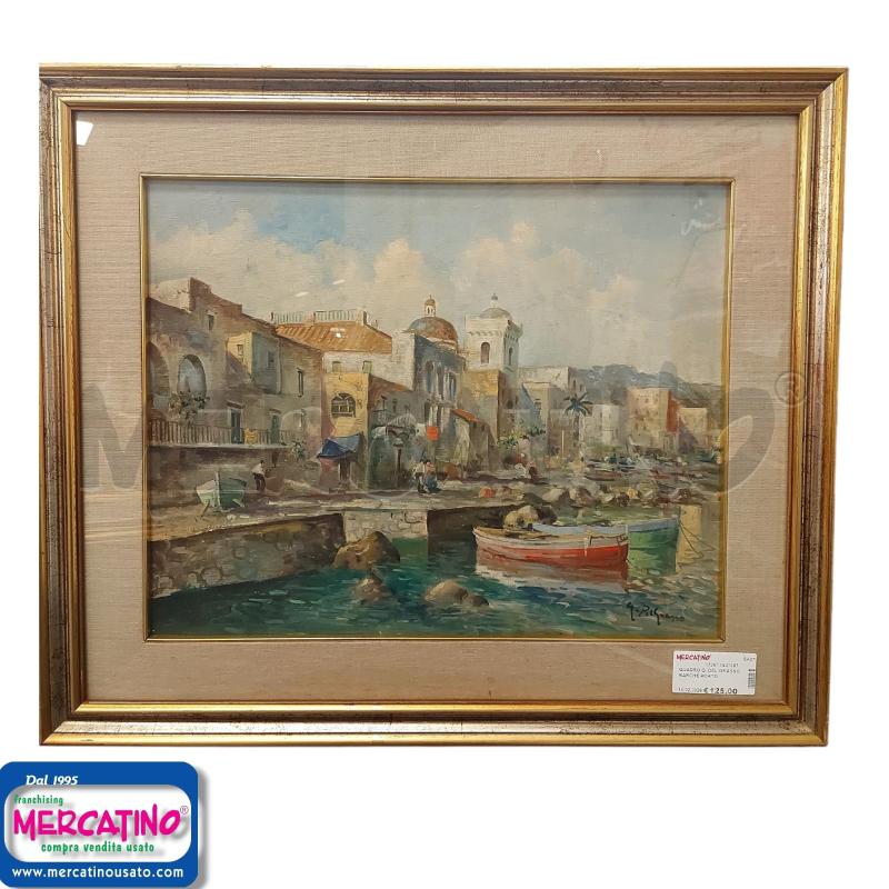 QUADRO G. DEL GRASSO BARCHE PORTO | Mercatino dell'Usato Cava de tirreni 1