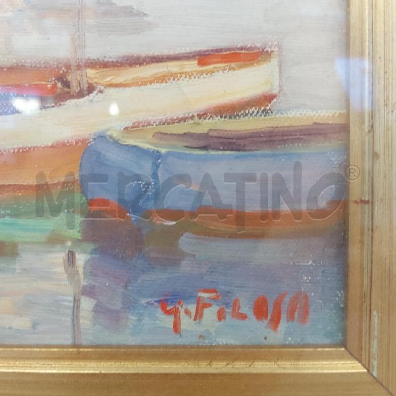 QUADRO GIACOMO FILOSA BARCHE | Mercatino dell'Usato Cava de tirreni 2