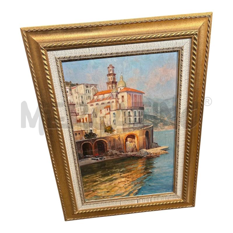 QUADRO GIOVANNI PARLATO 40*60 CON CORNICE  | Mercatino dell'Usato Cava de tirreni 1