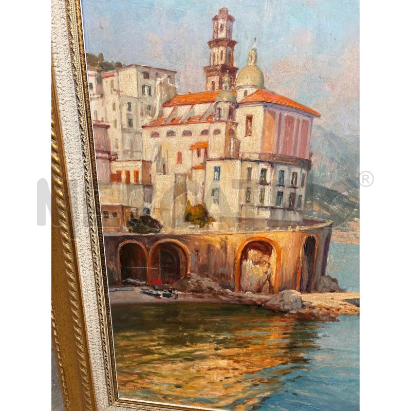 QUADRO GIOVANNI PARLATO 40*60 CON CORNICE  | Mercatino dell'Usato Cava de tirreni 3