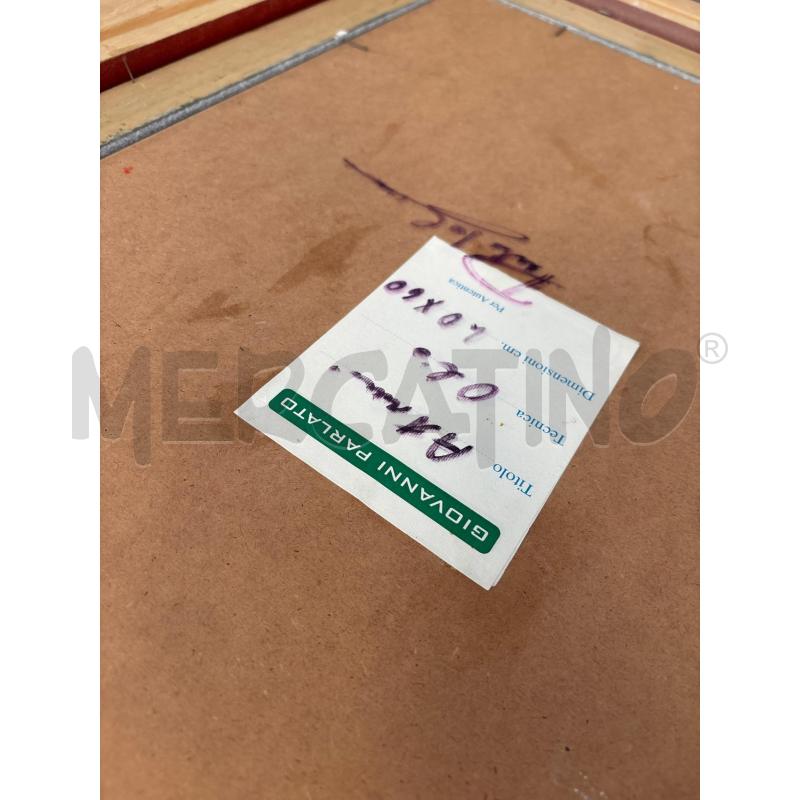 QUADRO GIOVANNI PARLATO 40*60 CON CORNICE  | Mercatino dell'Usato Cava de tirreni 4