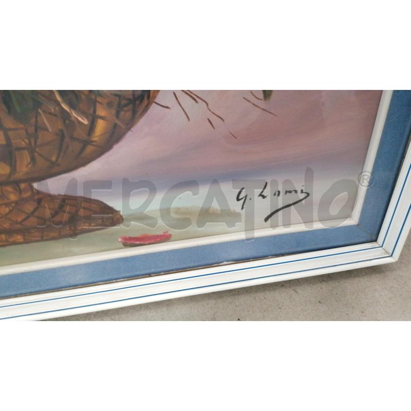 QUADRO G LAMI VASO CON FIORI | Mercatino dell'Usato Cava de tirreni 2