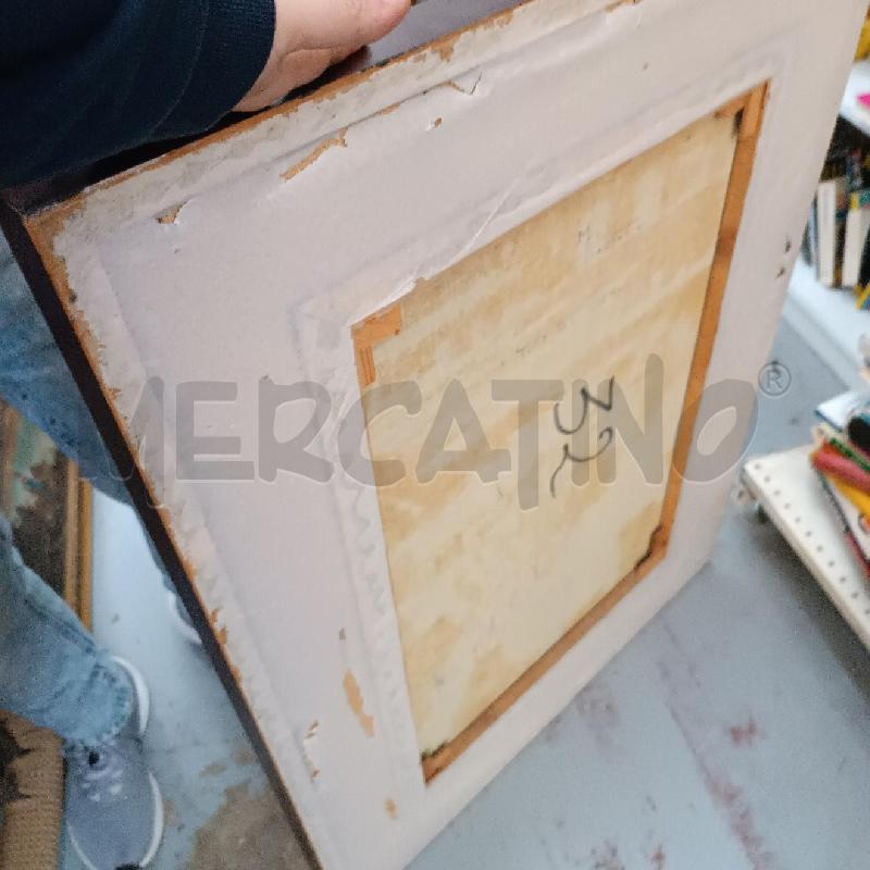 QUADRO MARCELLO PIACENTINI TIRO DI RETI 60X80 | Mercatino dell'Usato Cava de tirreni 2