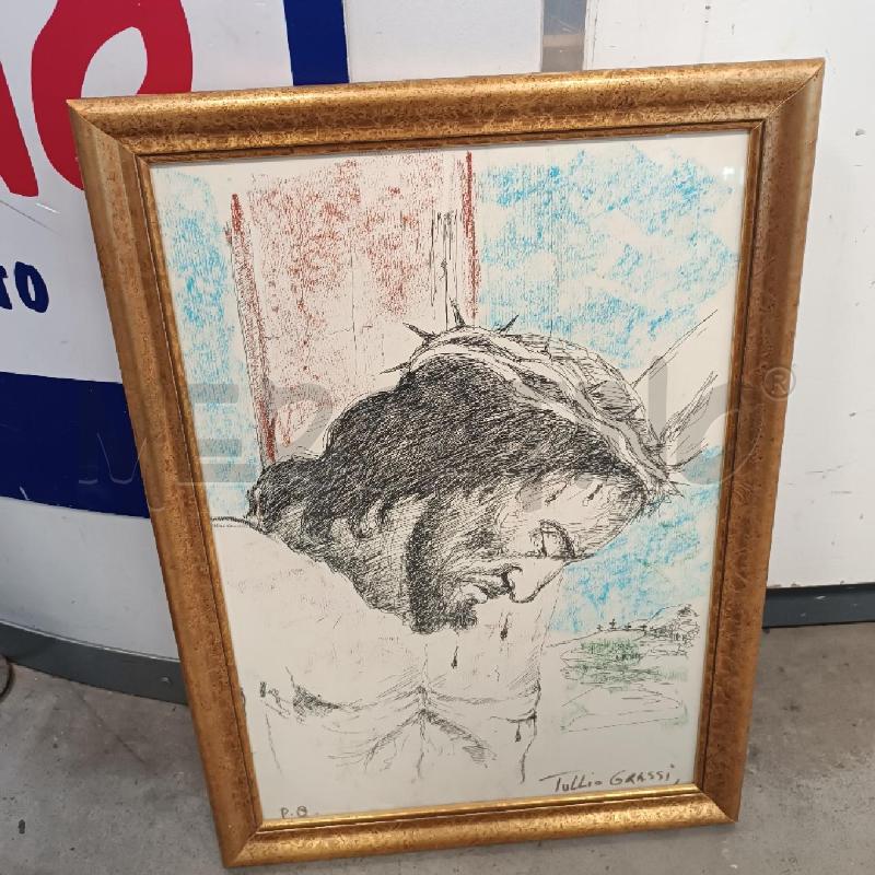 QUADRO TULLIO GRASSI GESU' | Mercatino dell'Usato Cava de tirreni 1