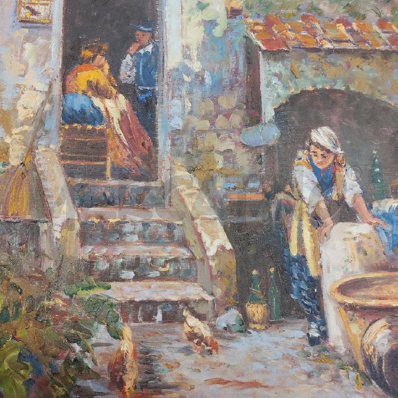 QUADRO VALERIANI SOLO TELA 50*70 | Mercatino dell'Usato Cava de tirreni 3