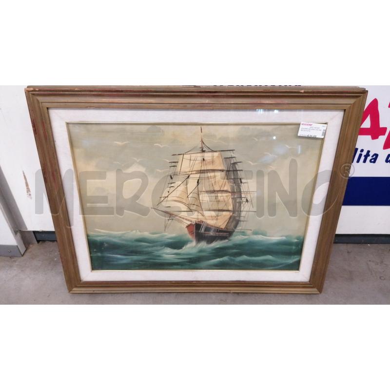 QUADRO VELIERA CON MARE AGITATO | Mercatino dell'Usato Cava de tirreni 1