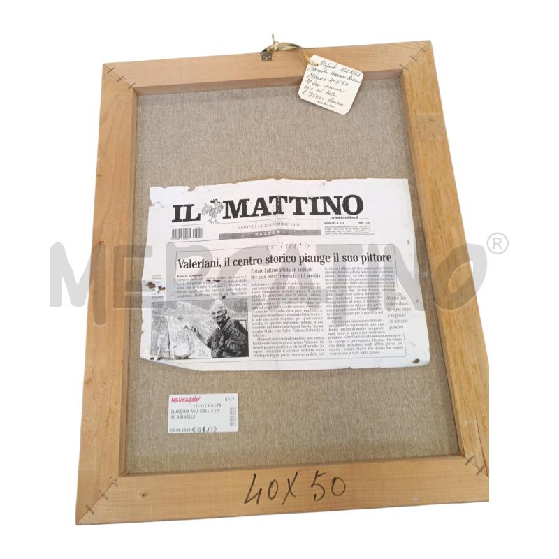QUADRO  VALERIANI 40*50 ASINELLI  | Mercatino dell'Usato Cava de tirreni 2