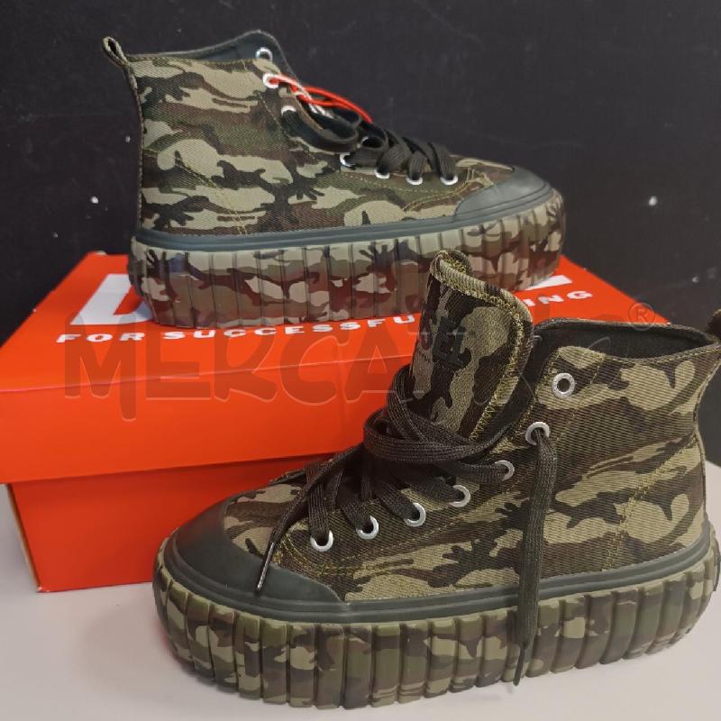 SCARPE DIESEL S-HANAMI MID X VERDI MILITARE | Mercatino dell'Usato Cava de tirreni 3