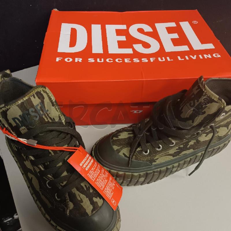 SCARPE DIESEL S-HANAMI MID X VERDI MILITARE | Mercatino dell'Usato Cava de tirreni 4