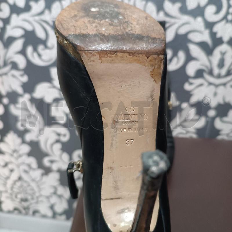SCARPE DONNA VALENTINO GARAVANI NERI PELLE TACCO ALTO | Mercatino dell'Usato Cava de tirreni 3