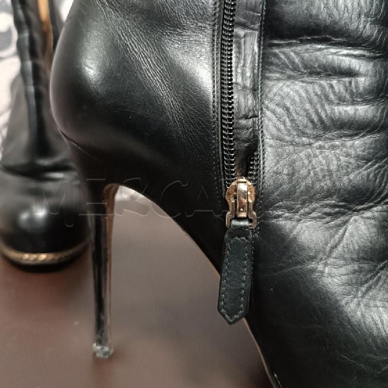 SCARPE DONNA VALENTINO GARAVANI NERI PELLE TACCO ALTO | Mercatino dell'Usato Cava de tirreni 4