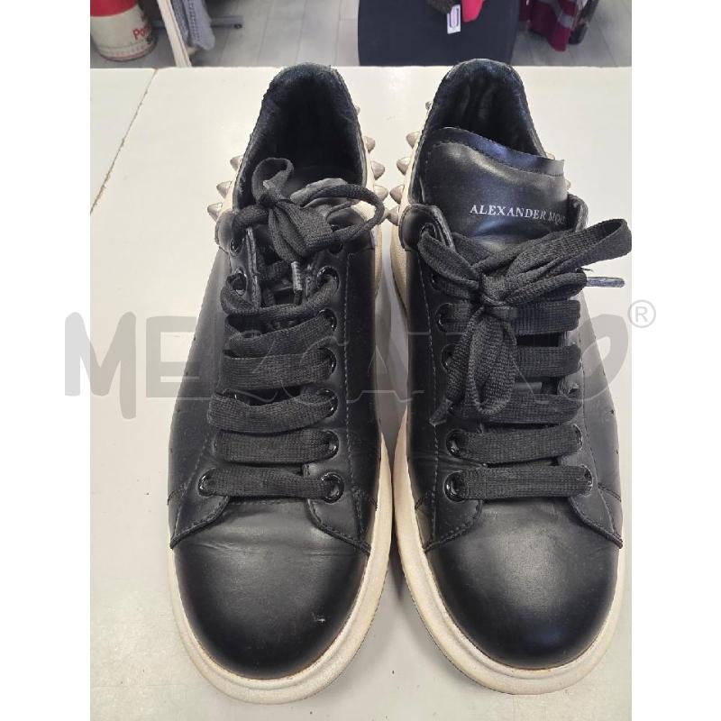 SCARPE UOMO ALEXANDERMQUEEN NERE BORCHIE DIETRO | Mercatino dell'Usato Cava de tirreni 1