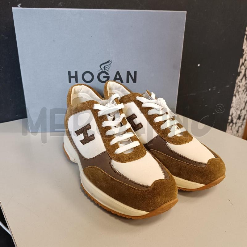 SCARPE UOMO HOGAN BIANCHE VERDI BEIGE | Mercatino dell'Usato Cava de tirreni 1
