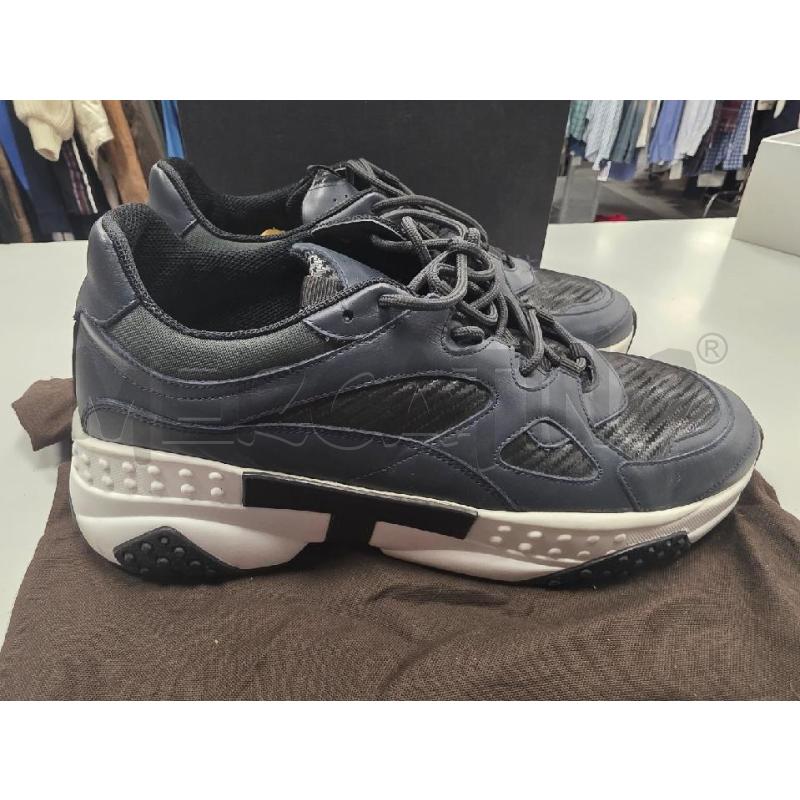 SCARPE UOMO TOD'S BLU BIANCHE  | Mercatino dell'Usato Cava de tirreni 2