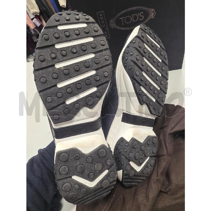 SCARPE UOMO TOD'S BLU BIANCHE  | Mercatino dell'Usato Cava de tirreni 3