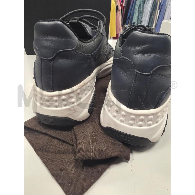 SCARPE UOMO TOD'S BLU BIANCHE  | Mercatino dell'Usato Cava de tirreni 4