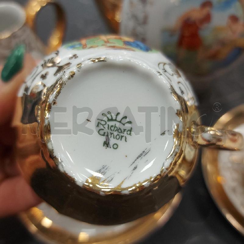 SERVIZIO RICHARD GINORI DORATO DISEGNO PZ.9 | Mercatino dell'Usato Cava de tirreni 5