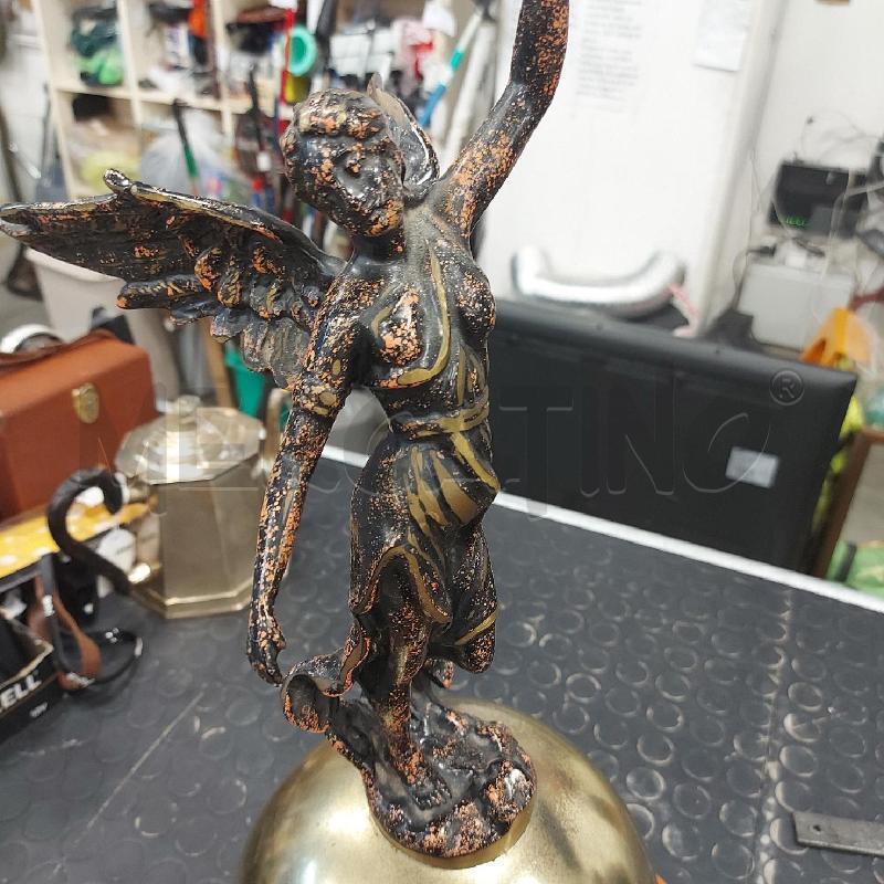 STATUA S. MICHELE SU SFERA DORATA BASE MARMO | Mercatino dell'Usato Cava de tirreni 2