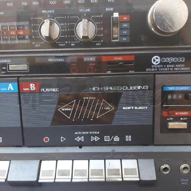 STEREO CASSETTE ESPACE KS 788E | Mercatino dell'Usato Cava de tirreni 2