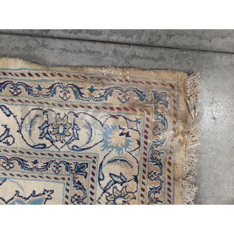 TAPPETO PERSIANO BLU BEIGE 220X160CM DA RIVEDERE | Mercatino dell'Usato Cava de tirreni 3