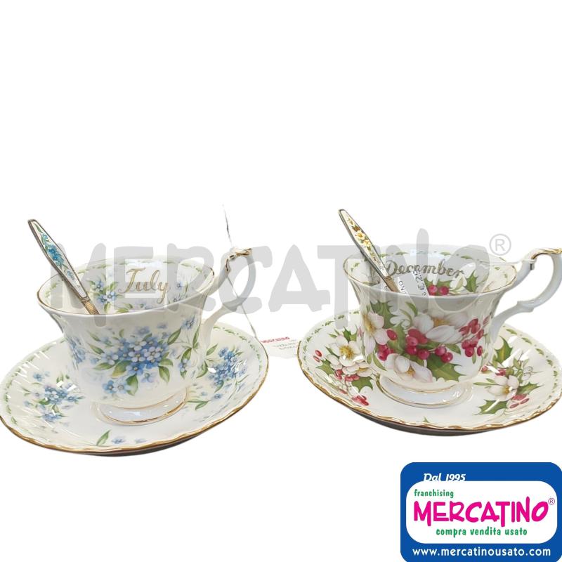 TAZZA ROYAL ALBERT THE+CUCCHIAINO | Mercatino dell'Usato Cava de tirreni 1