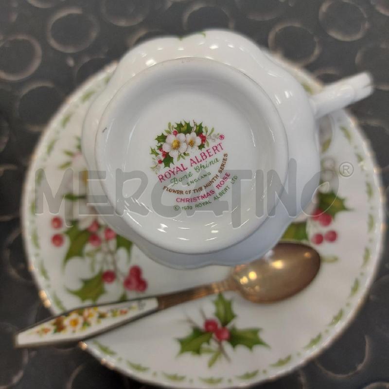 TAZZA ROYAL ALBERT THE+CUCCHIAINO | Mercatino dell'Usato Cava de tirreni 4