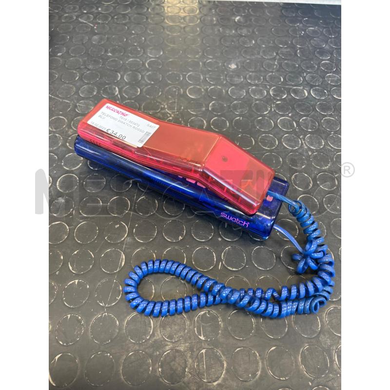 TELEFONO SWATCH ROSSO BLU | Mercatino dell'Usato Cava de tirreni 1
