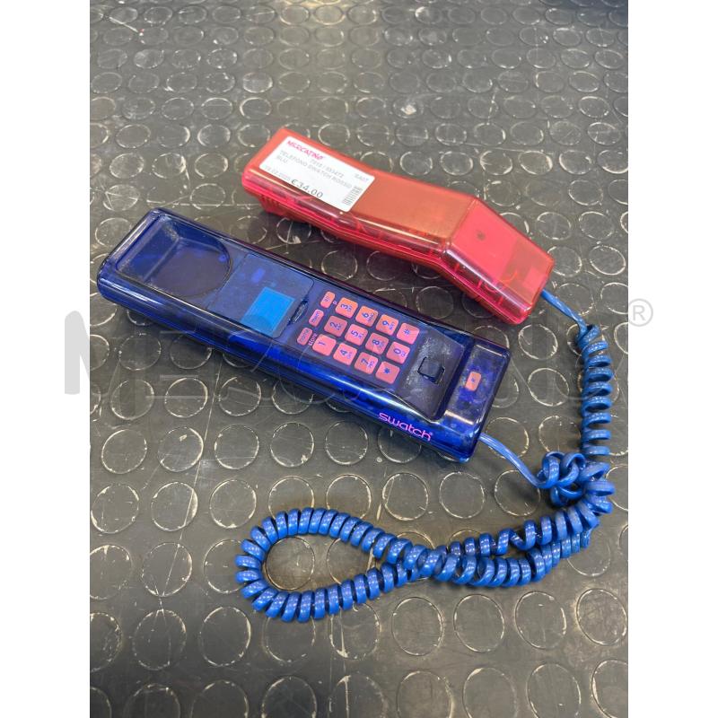 TELEFONO SWATCH ROSSO BLU | Mercatino dell'Usato Cava de tirreni 2