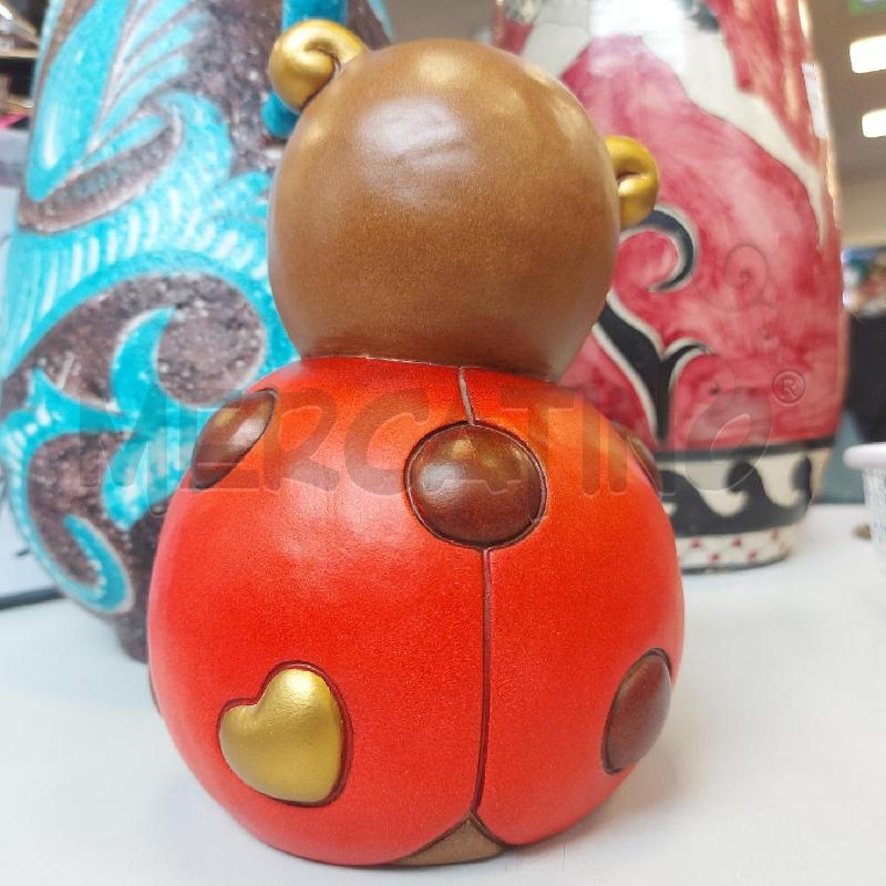THUN SALVADANAIO COCCINELLA 19 CM QUADRIFOGLIO | Mercatino dell'Usato Cava de tirreni 2
