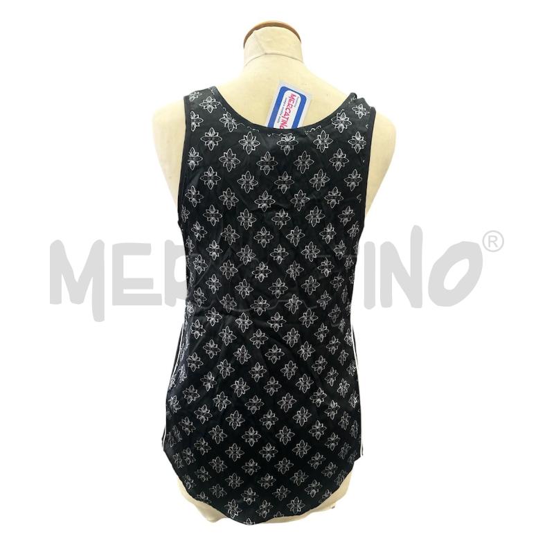 TOP RICHMOND NERO SETA FIORI 3 STRASS | Mercatino dell'Usato Cava de tirreni 4