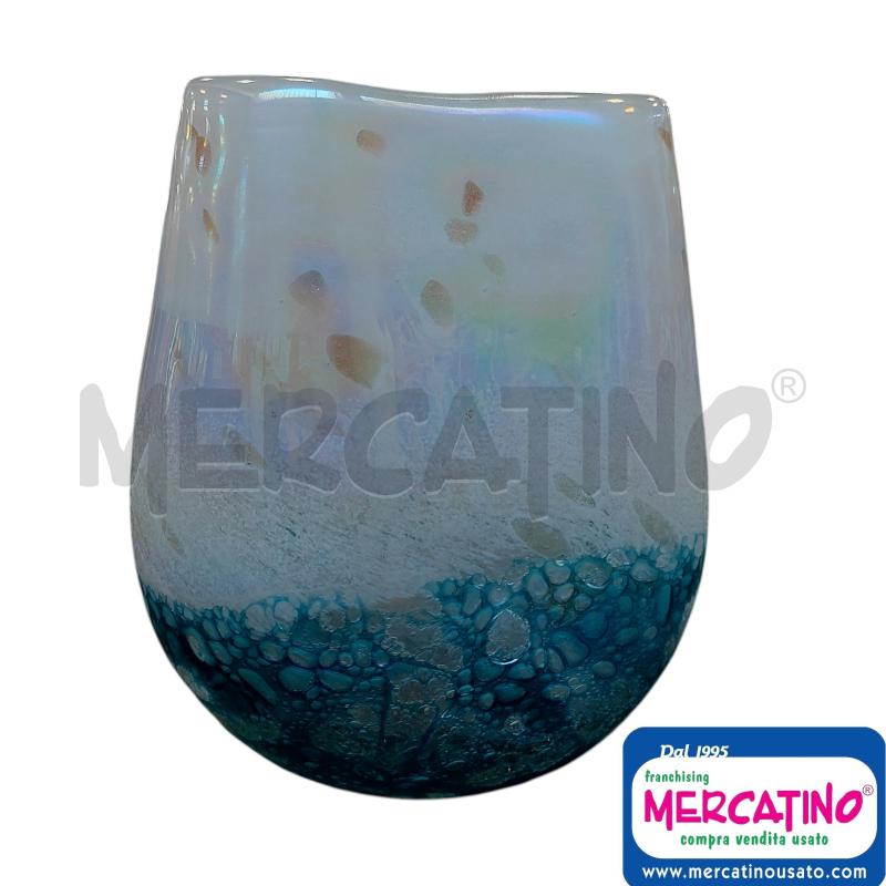 VASO PTMD COLLECTION VASO VERDE ACQUA | Mercatino dell'Usato Cava de tirreni 1
