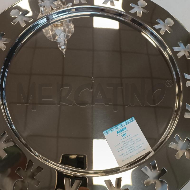 VASSOIO + CIOTOLA ALESSI ACCIAIO  | Mercatino dell'Usato Cava de tirreni 2